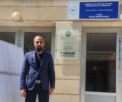 Deputatlığa namizəd Elşən Gəncəvi seçki məntəqələrində olub – FOTOLAR