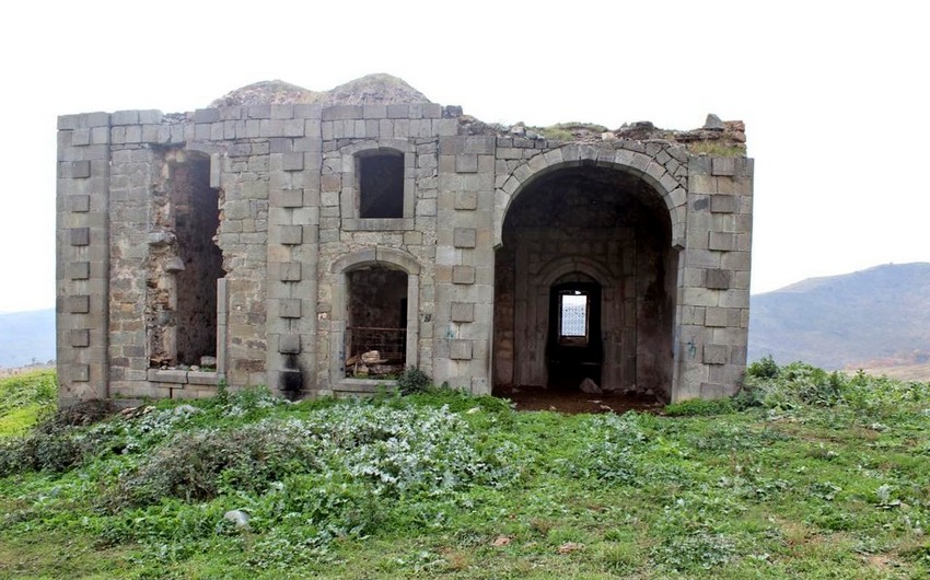 Füzulidəki Qoçəhmədli məscidinin bərpasına BAŞLANILIR