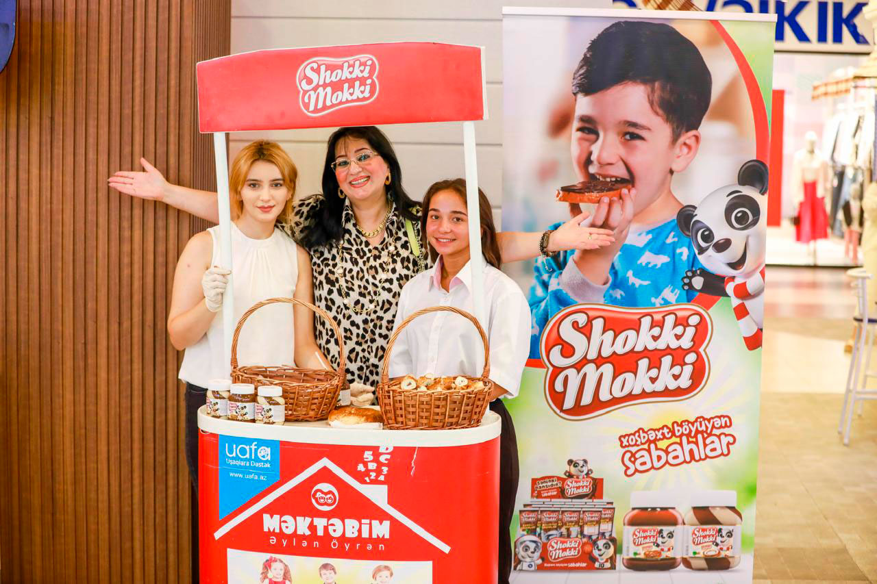 “Shokki Mokki” təhsil sahəsində dəstəyini davam etdirir - FOTO