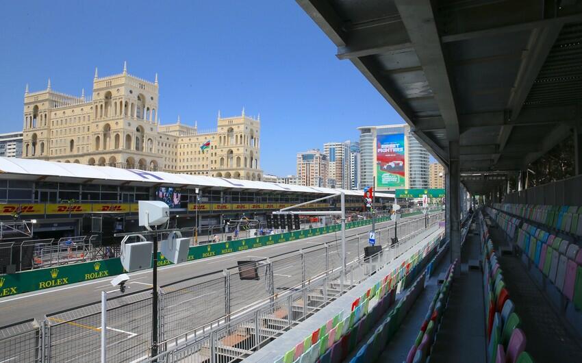 "Formula 1": Bakıda səkkizinci yarış bu gün start götürür