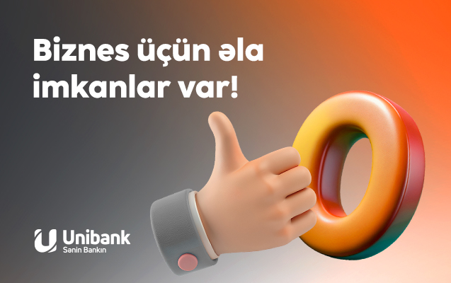 Unibank biznes sahibləri üçün komissiyaları sıfırladı