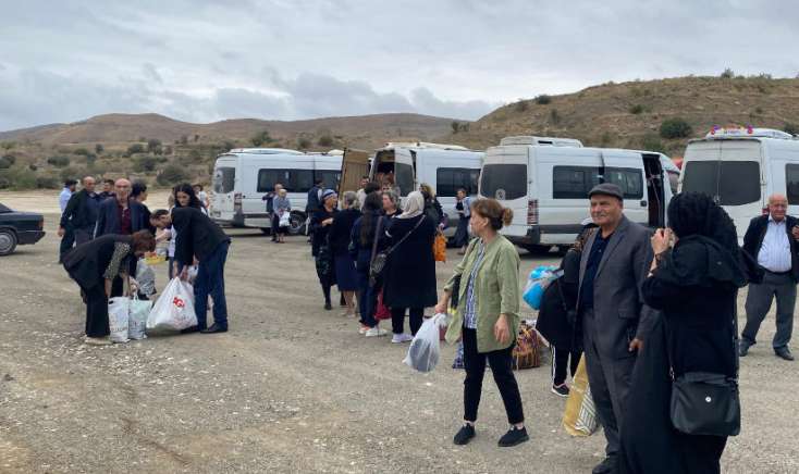 İlk köç karvanı Cəbrayıl şəhərinə ÇATDI