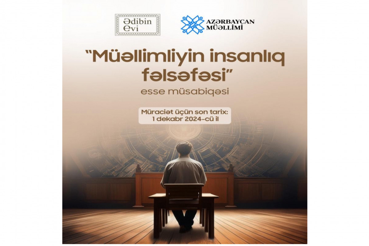 Müəllimlər üçün esse müsabiqəsinə start verildi