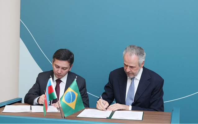 Braziliya ilə Anlaşma Memorandumu imzalandı