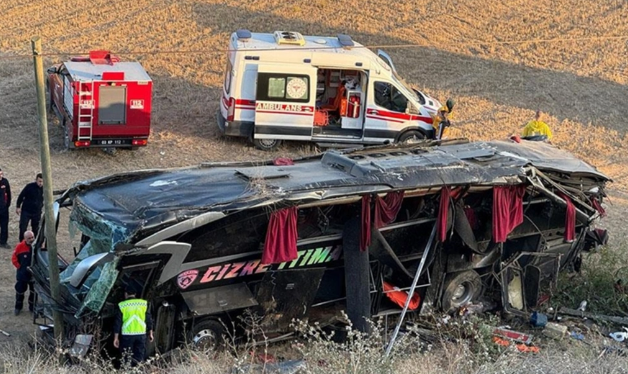 Türkiyədə dəhşətli avtobus qəzası: 20-dən çox yaralı var