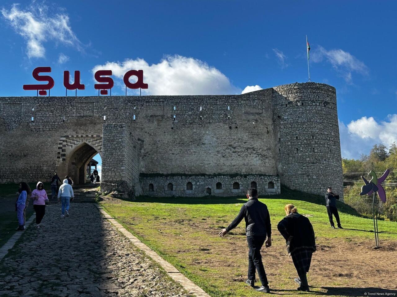 Gürcüstan azərbaycanlıları Şuşaya gəldi - FOTO