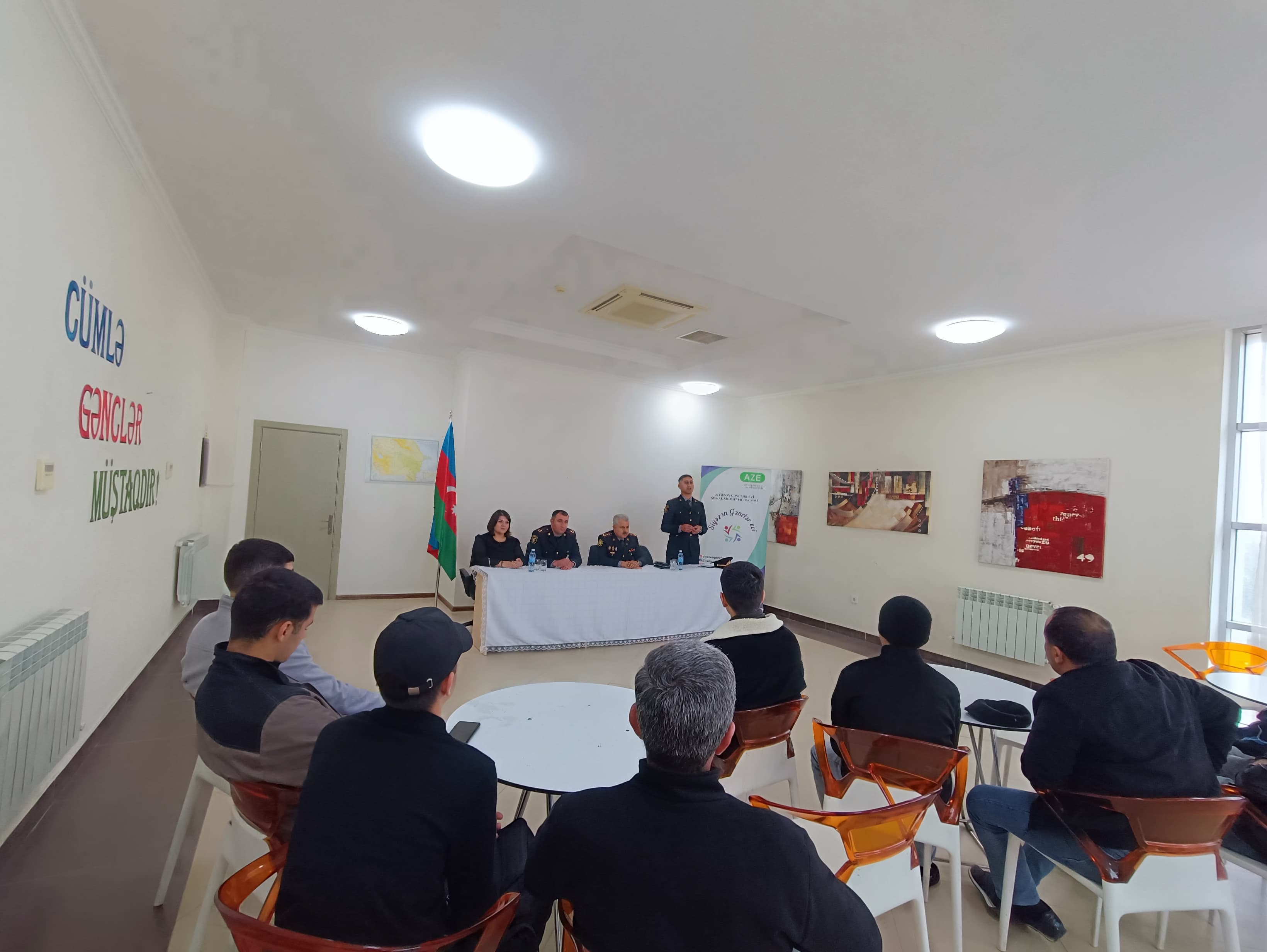 Siyəzəndə Polis Akademiyasına qəbulla bağlı növbəti görüş keçirildi - FOTO
