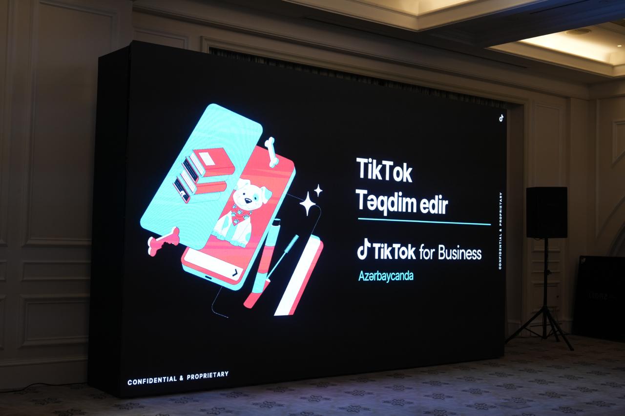 “TikTok” Azərbaycanda “TikTok For Business” platformasını TƏQDİM ETDİ