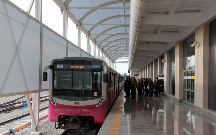 Bakı metrosunda qatarların hərəkət cədvəli dəyişdiriləcək