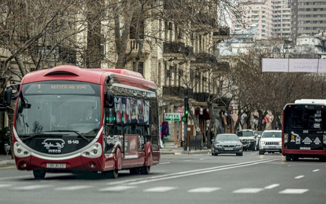 Günortaya qədər bəzi avtobusların hərəkət sxemi belə olacaq - SİYAHI