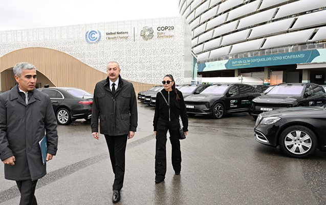 Prezident COP29-la bağlı yaradılan şəraitlə tanış oldu - YENİLƏNDİ