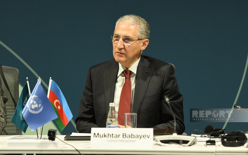 "Bakı Su Dialoqu" qlobal əməkdaşlıq üçün yeni platformadır" - Muxtar Babayev