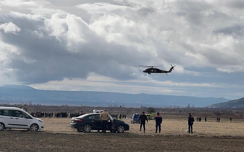 Türkiyədə hərbi helikopter QƏZASI: Biri general olmaqla, altı nəfər öldü - YENİLƏNDİ