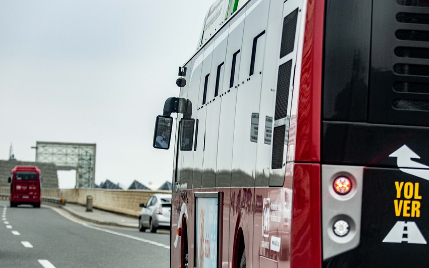 AYNA: Bakıda 165 nömrəli marşrutun avtobusları yenilənir