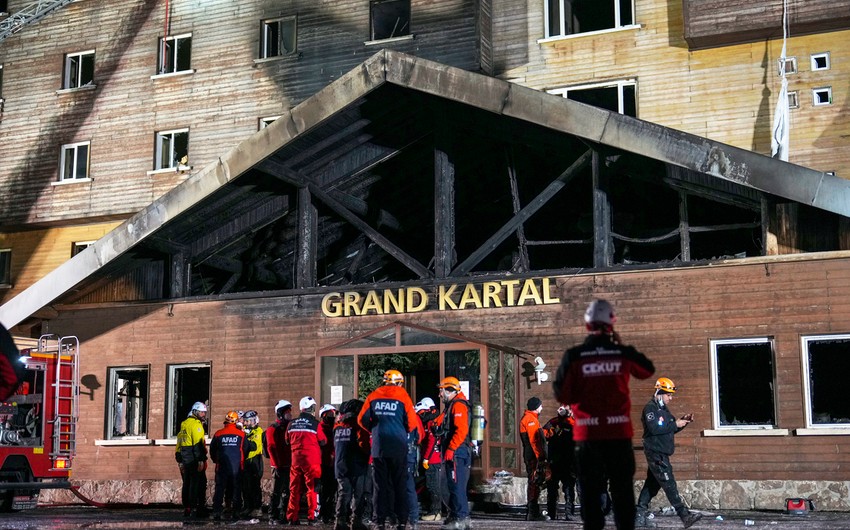 Türkiyədə kurortda baş verən yanğında ölənlərin sayı 79-a çatdı