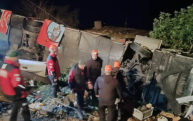 
Türkiyədə sərnişin avtobusu aşdı- Ölən və yaralananlar var