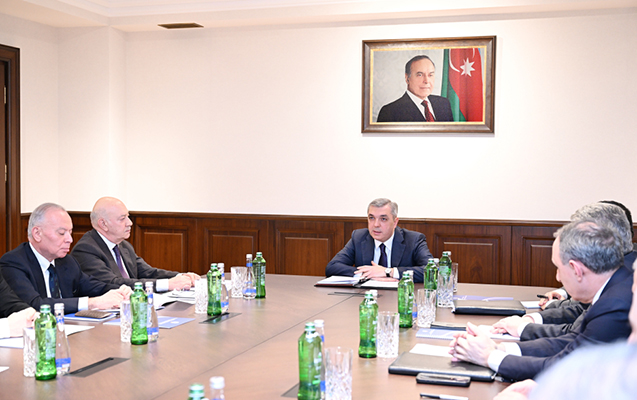 Samir Nuriyev məmurlarla iclas keçirdi - FOTO