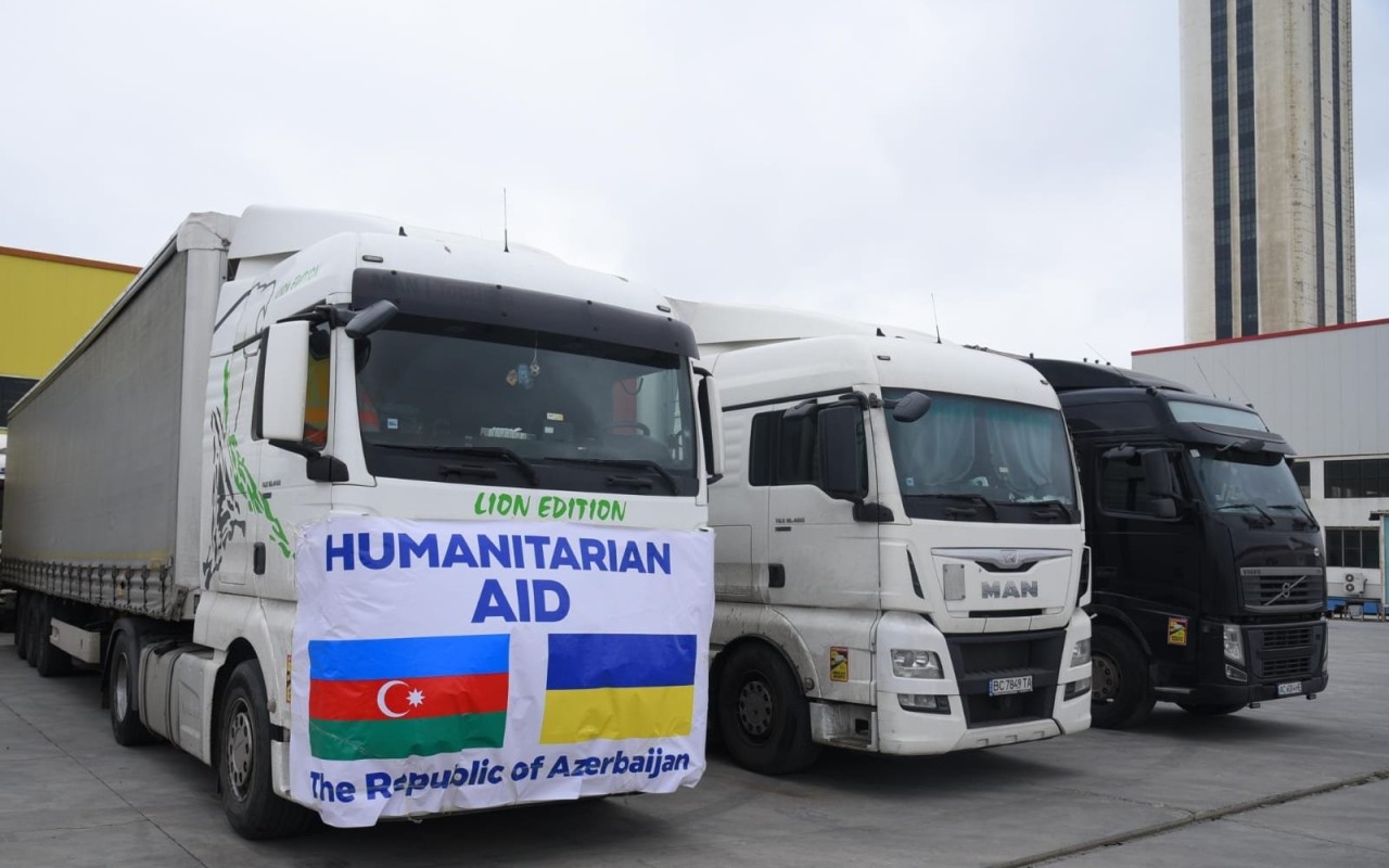 Azərbaycan Ukraynaya 1 milyon dollarlıq yardım göndərdi