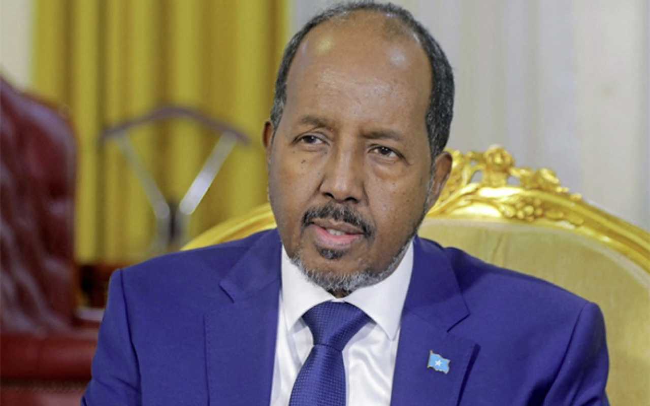 Somali Prezidentinin rəsmi qarşılanma mərasimi oldu