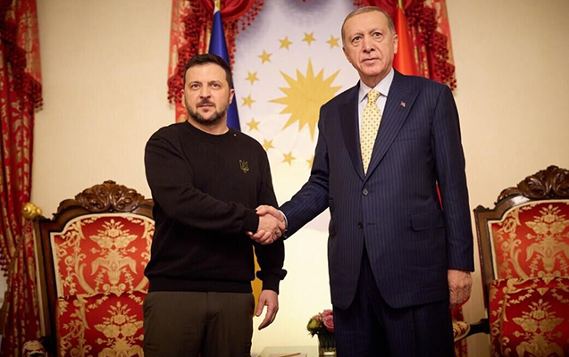 Zelenski Türkiyədədir