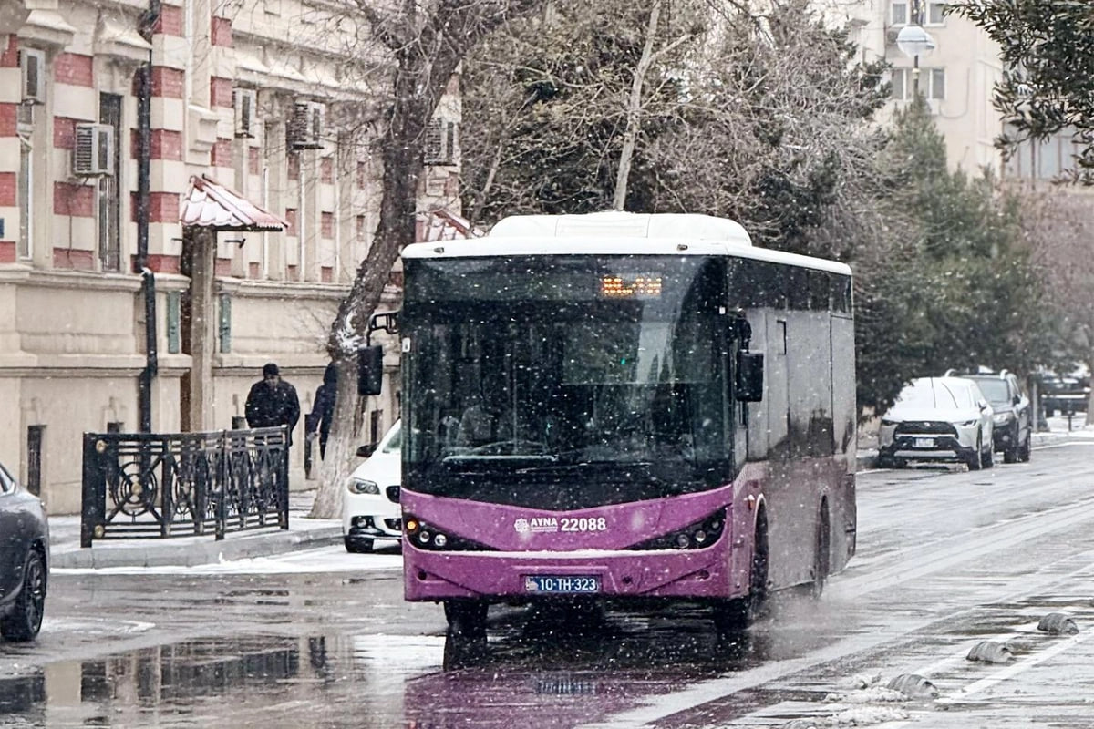 Bakıda avtobuslar bu saatadək fəaliyyət göstərəcək - RƏSMİ