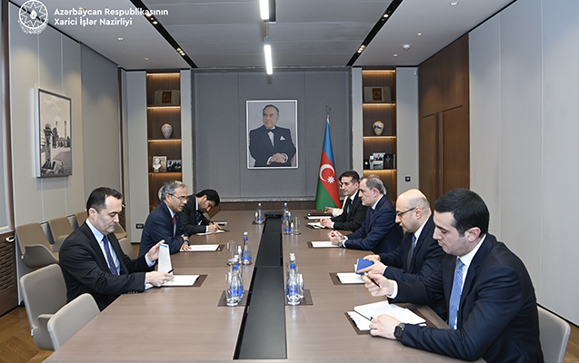 Bayramov İƏT-in baş katibi ilə görüşüb