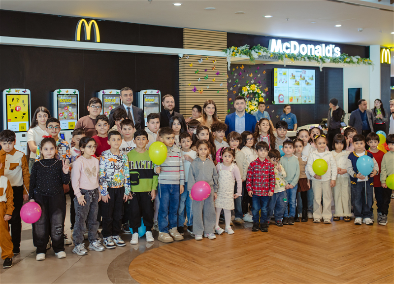 
“McDonald’s Azərbaycan” və DSMF şəhid və qazi övladları üçün Novruz bayramı tədbiri təşkil etdi - FOTO