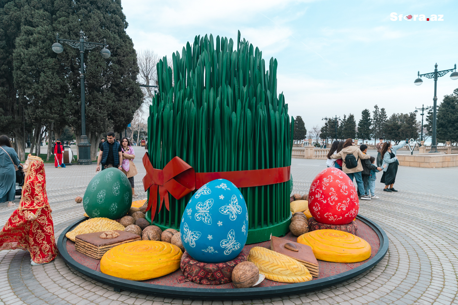 Bakıda Novruz bayramı ilə əlaqədar yarmarkalar təşkil olundu