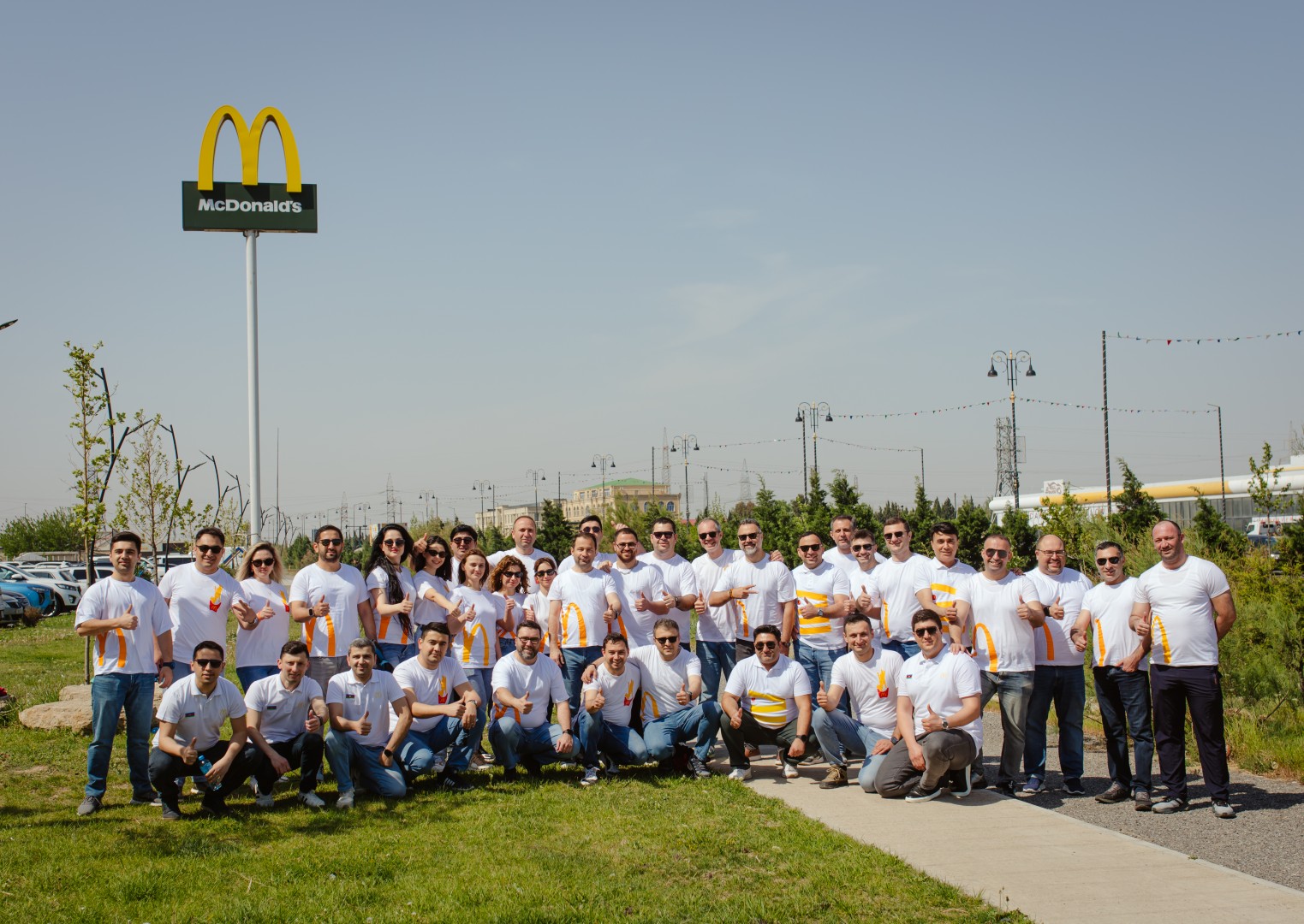 “McDonald's Azərbaycan” şirkəti Sumqayıtda ağacəkmə aksiyası təşkil edib - FOTO