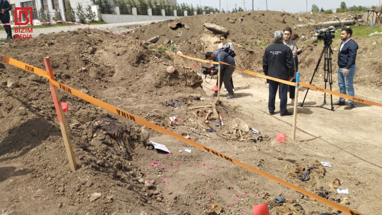 Xocalıda kütləvi məzarlıq aşkarlandı – FOTO