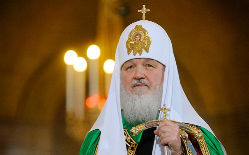 Kirill bu gün Bakıya gəldi