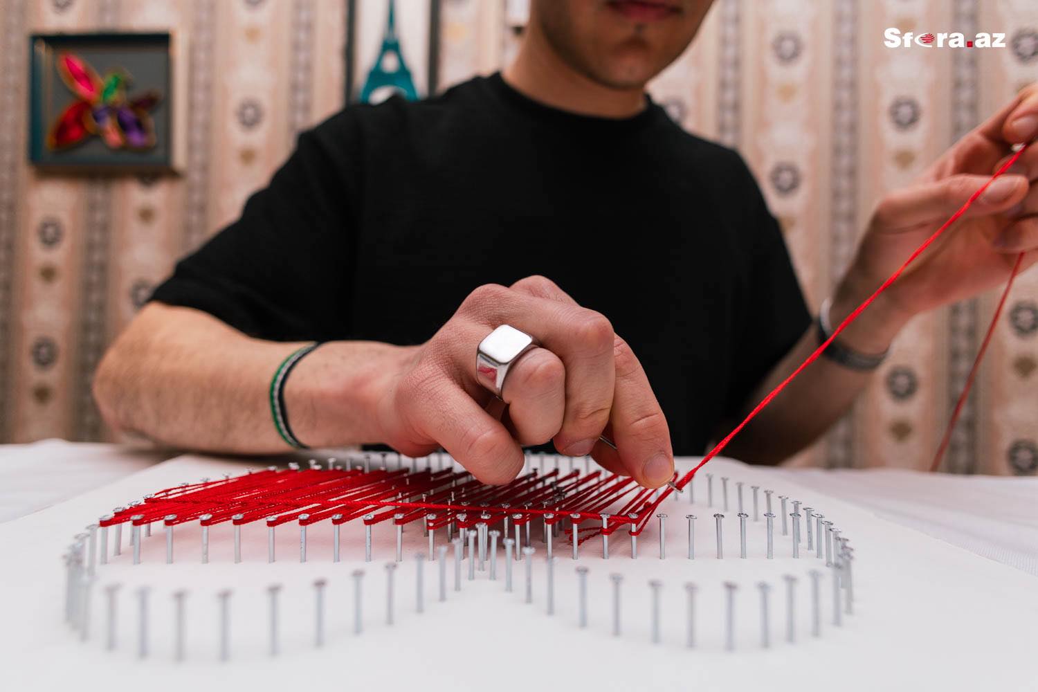 "Cütlük ayrıldı, sifariş məndə qaldı" - "String art" yaradıcısı ilə MÜSAHİBƏ