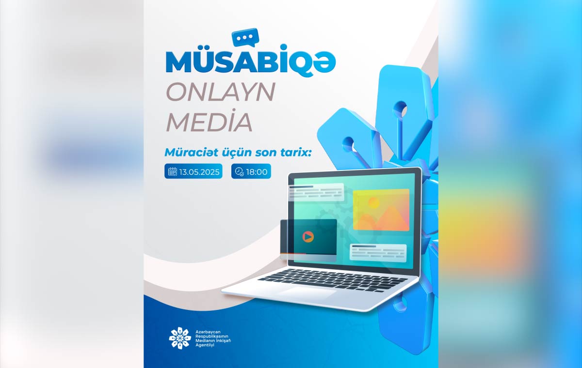 Medianın İnkişafı Agentliyi onlayn media subyektlərinə dəstək üçün müsabiqə elan edir!