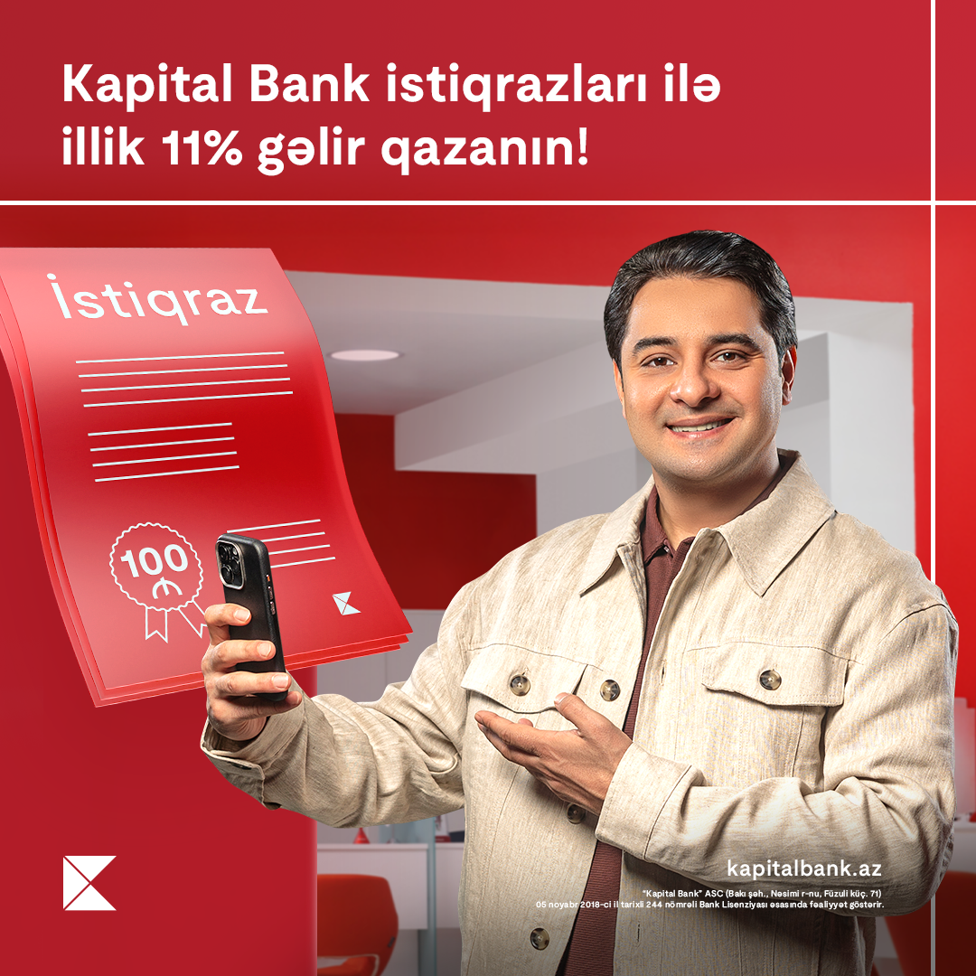Kapital Bank-ın 30 milyonluq istiqrazının abunə yazılışı başladı