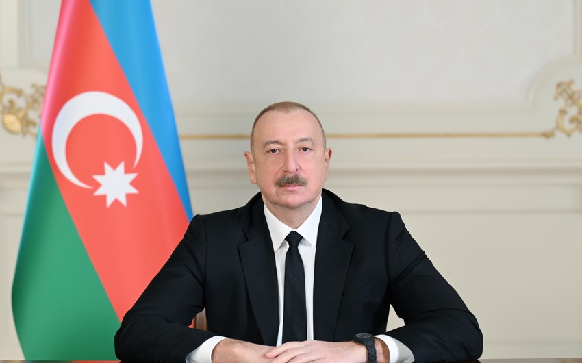 İlham Əliyev "Xocalı" yarımstansiyasının açılışında iştirak etdi
