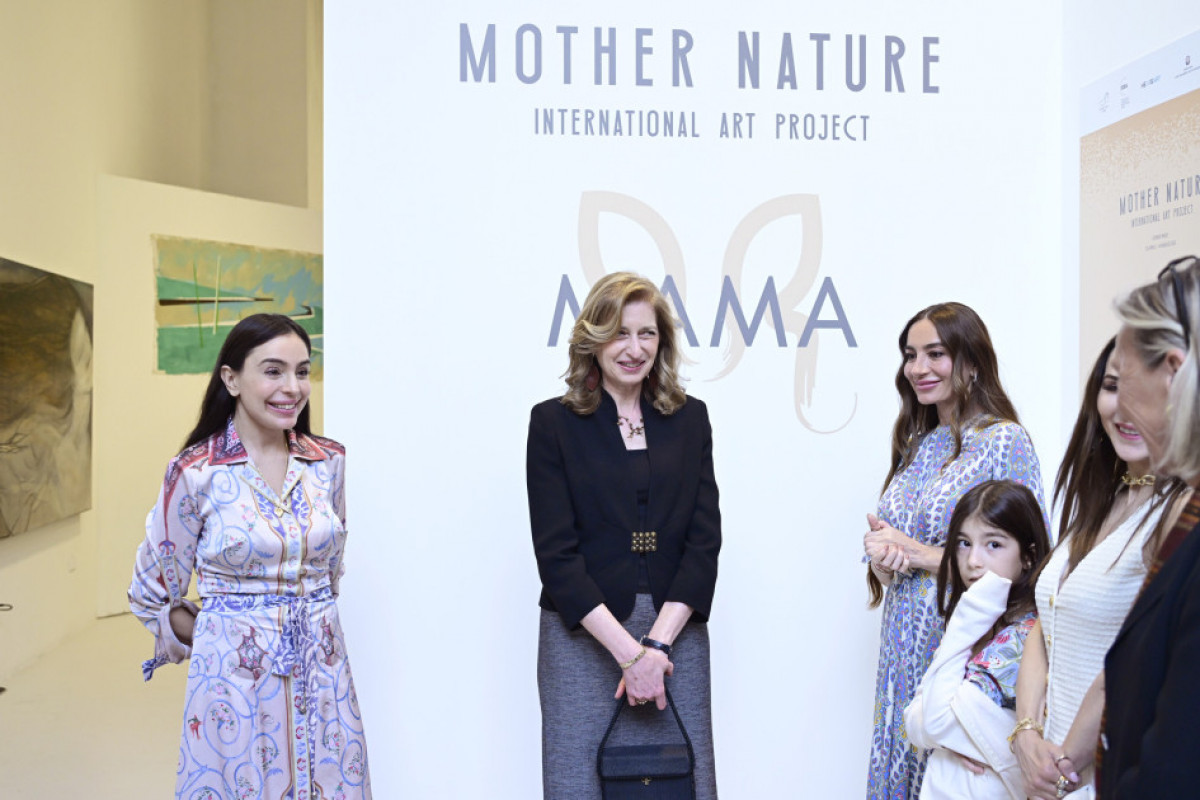 MAMA “Ana təbiət” sərgisinin Romada təqdimatı olub - FOTOLAR