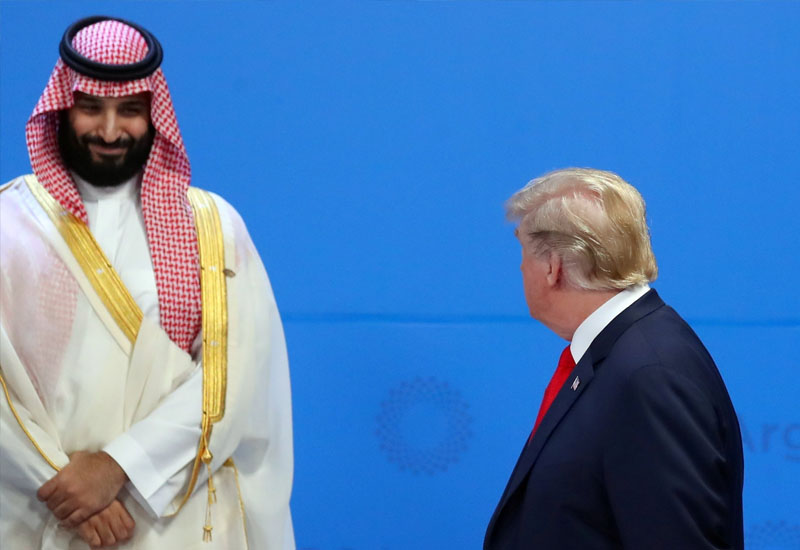 Donald Tramp Səudiyyə Ərəbistanına getdi