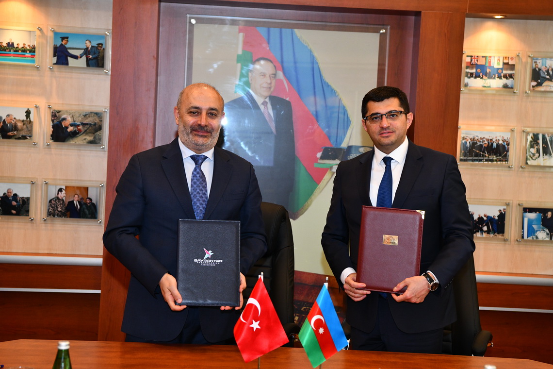 ADNSU "Bayraktar" şirkəti ilə əməkdaşlıq edəcək - FOTO
