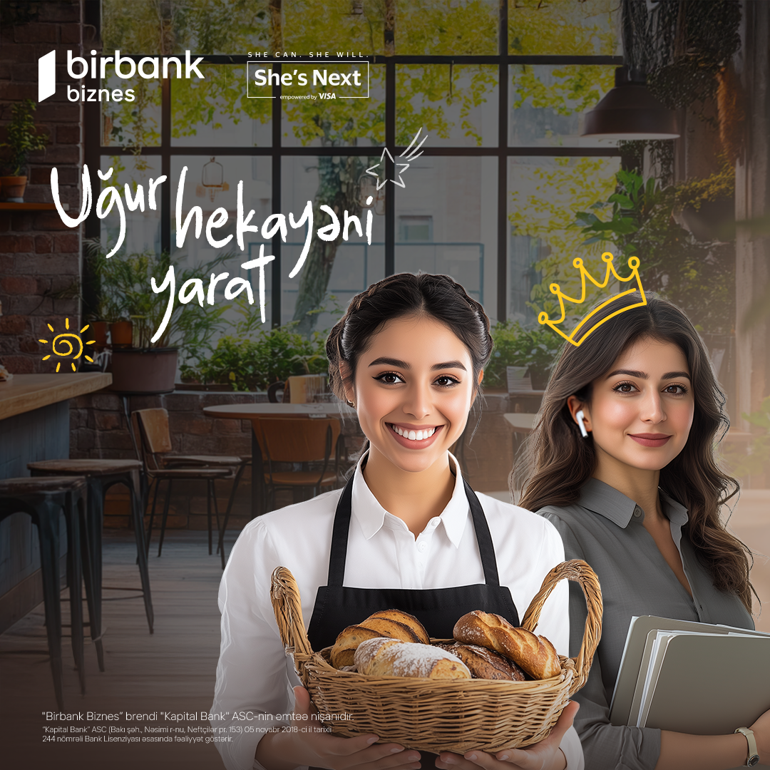 "Birbank Biznes"dən xanım sahibkarlar üçün daha bir fürsət - 15 000 AZN qazanmaq şansı var