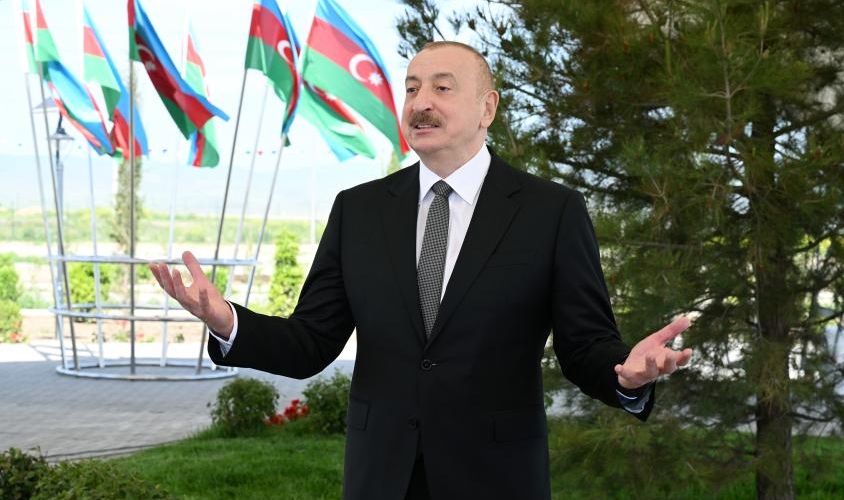 İlham Əliyev Azərbaycanı Ağdamda bir daha birləşdirdi