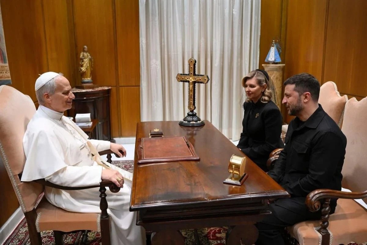 Zelenskinin Roma Papası ilə görüşü baş TUTDU - FOTO