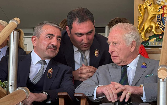 Elçin Quliyev III Çarlzla bir arada- FOTOLAR