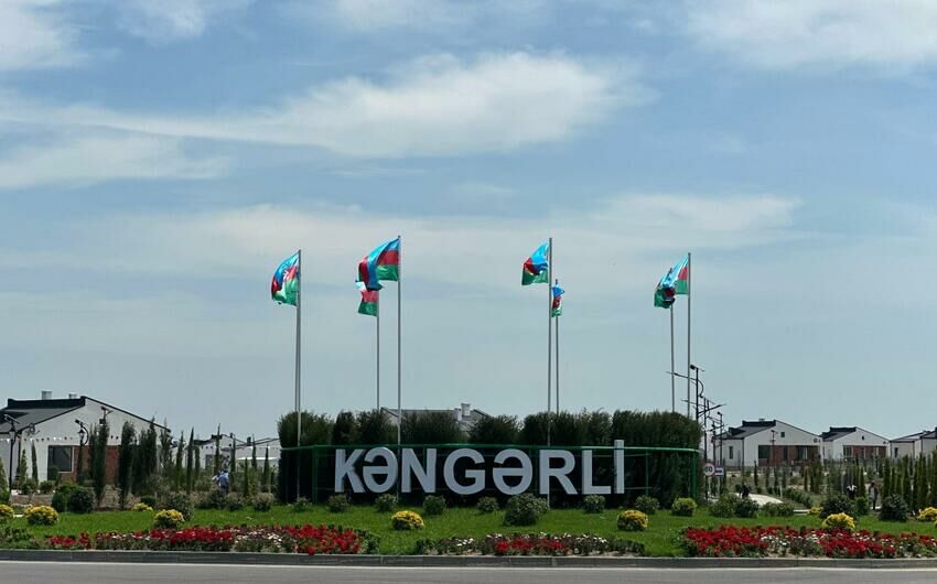 Ağdamın Kəngərli kəndinə növbəti köç karvanı yola salındı
