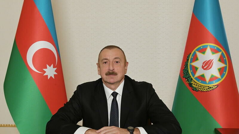 İlham Əliyev konfrans iştirakçılarına müraciət etdi