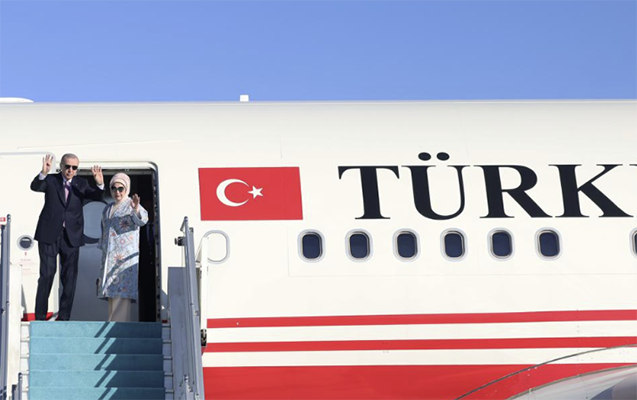 Ərdoğanla xanımı Macarıstana gedir