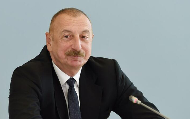 Prezident Budapeştdə təltif olunma mərasimində iştirak etdi