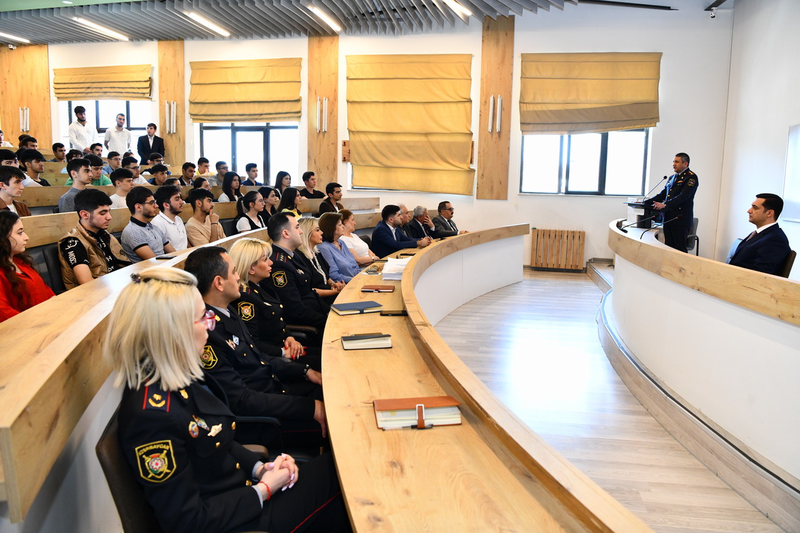 ADNSU-da gənclər arasında sağlam həyat tərzinin təşviqi məqsədilə tədbir keçirildi -FOTO