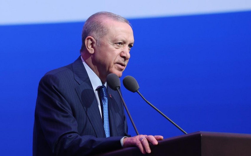 Ərdoğan Laçın Hava Limanının açılışı ilə bağlı paylaşım etdi