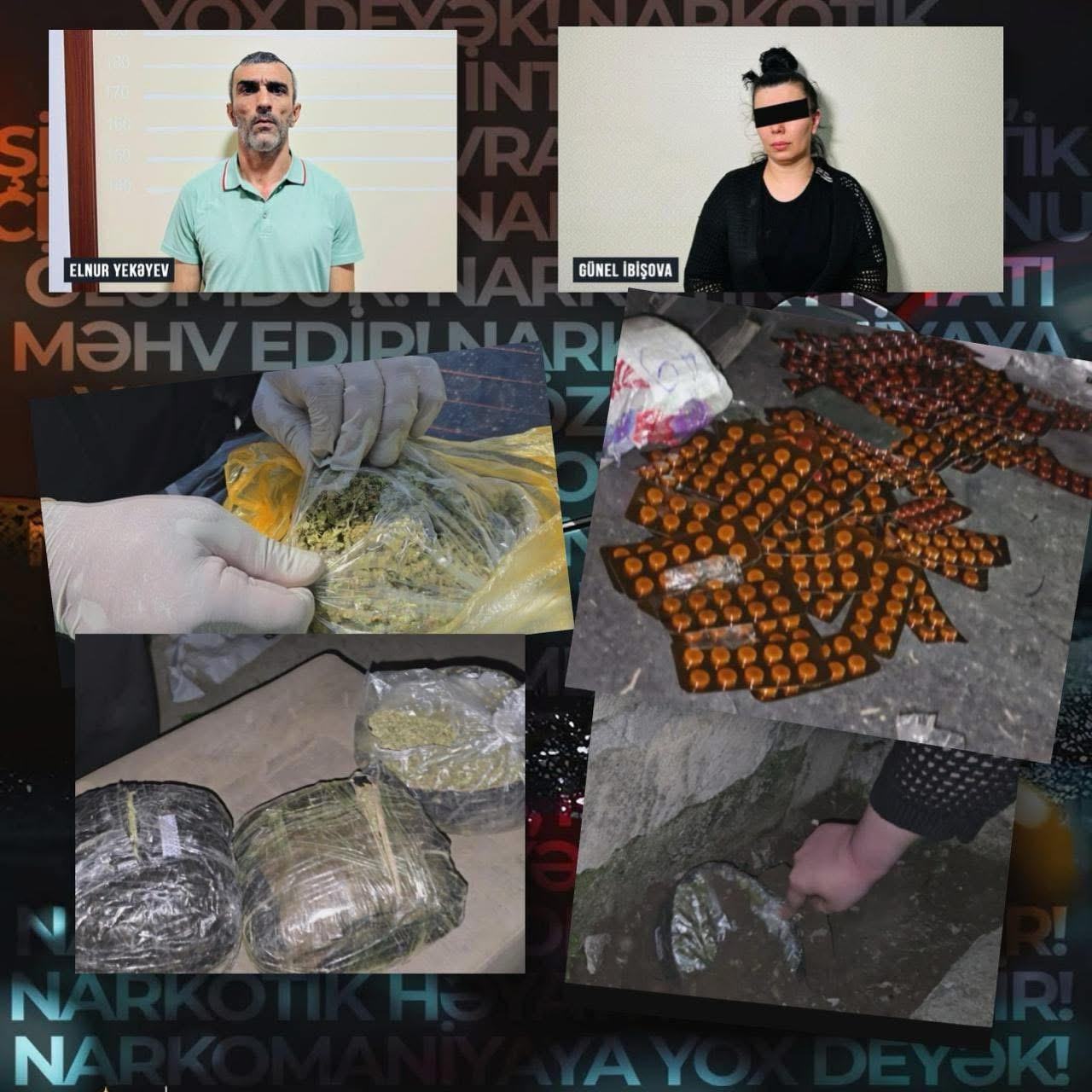“Ana” ləqəbli narkotacir həbs edildi - FOTO