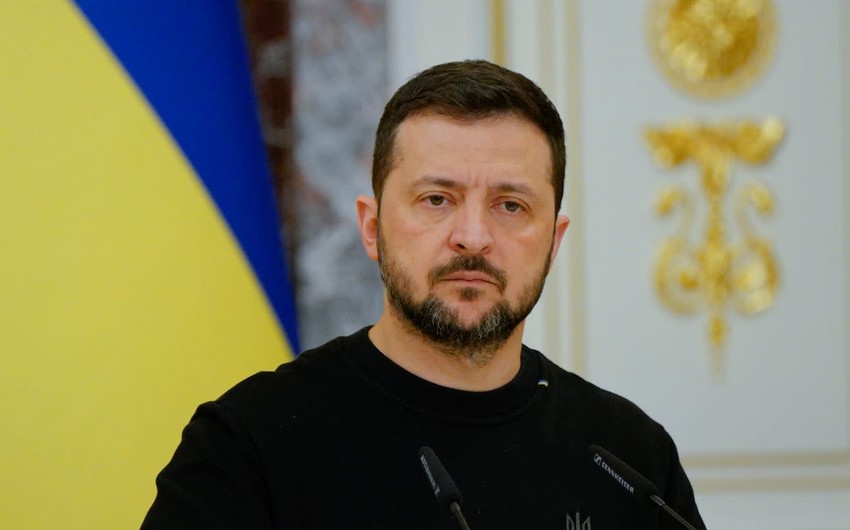 Zelenski: Ukrayna tam atəşkəs tələb edir